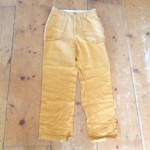 Rageblue Mustard yellow Linen pants M